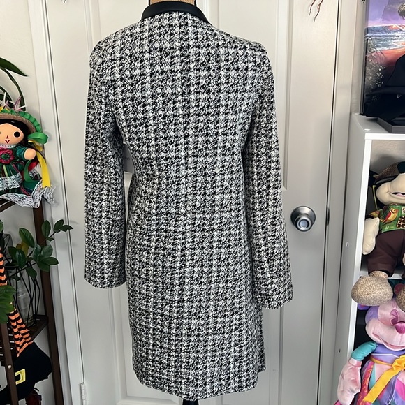 Ellen Tracy Jacquard Topper Jacket🖤🖤🖤 - Picture 6 of 6